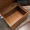 Teak Keepsake Box (inside)